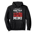 Im Soccer Goalie Mimi Soccer Keeper Mimi Hoodie - Minimalist Print Unisex