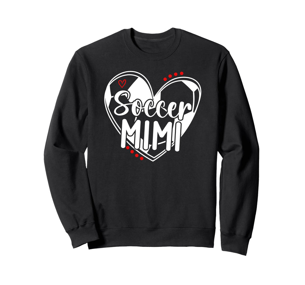 Soccer Mimi Heart Mimi Soccer Player Sweatshirt - Trendy Graphic Unisex