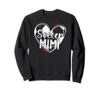 Soccer Mimi Heart Mimi Soccer Player Sweatshirt - Trendy Graphic Unisex