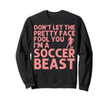 Funny Soccer Art Soccer Lover Soccer Sweatshirt - Trendy Graphic Men Women