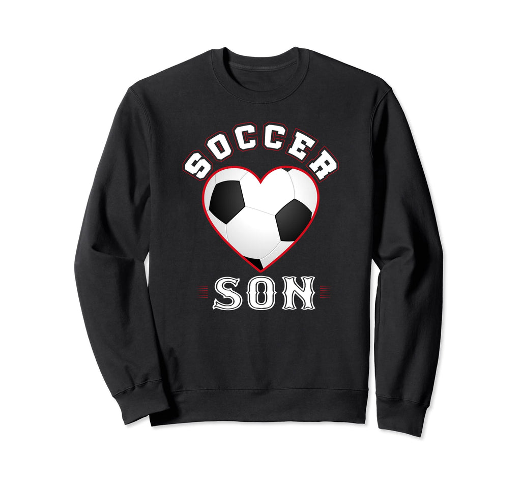 Son Soccer Gifts Funny Fathers Sweatshirt - Fun Novelty Design Men Women