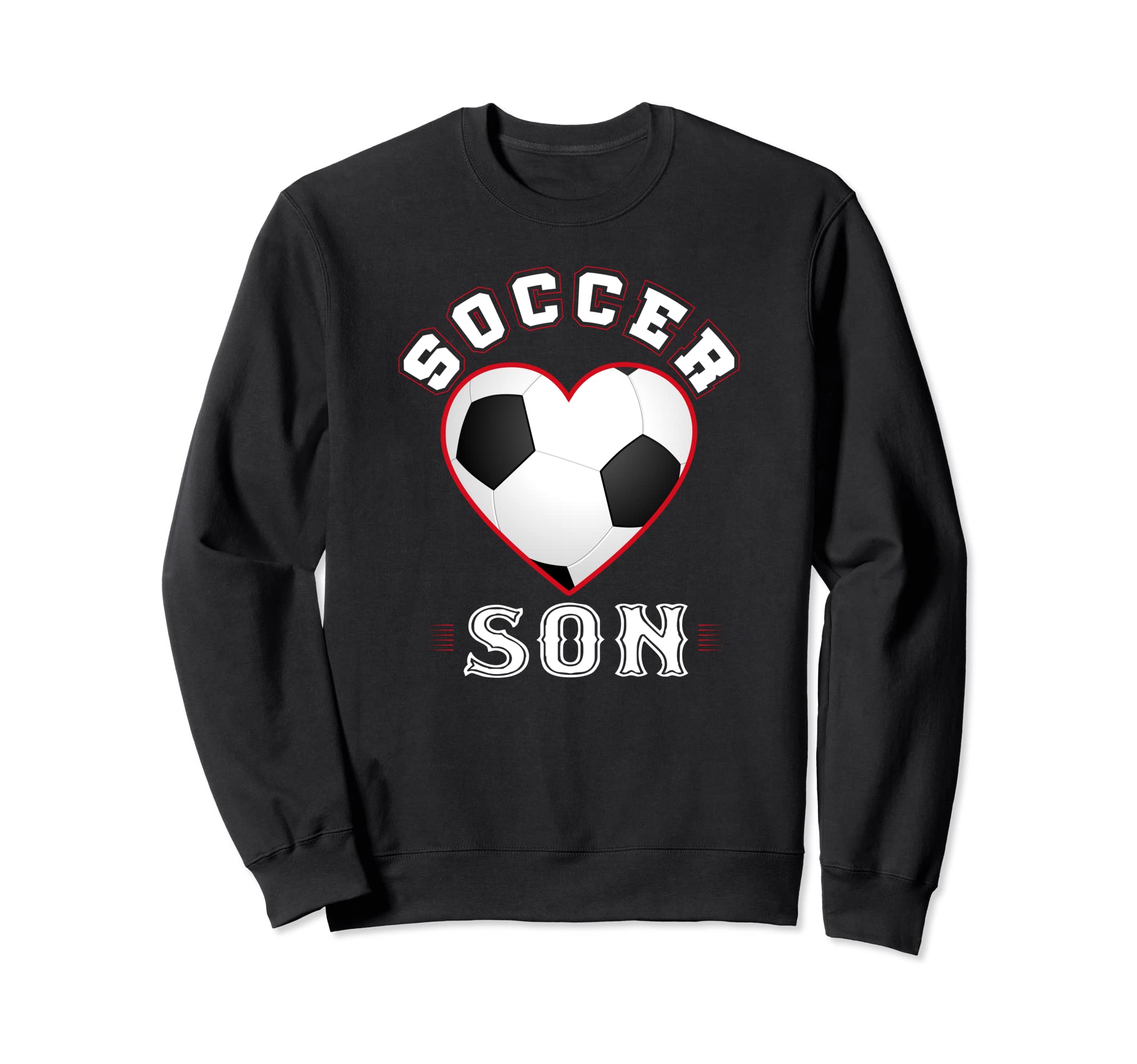 Son Soccer Gifts Funny Fathers Sweatshirt - Fun Novelty Design Men Women