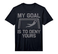 Soccer Goalie Art Gag Soccer Player T-Shirt - Graphic Print Unisex