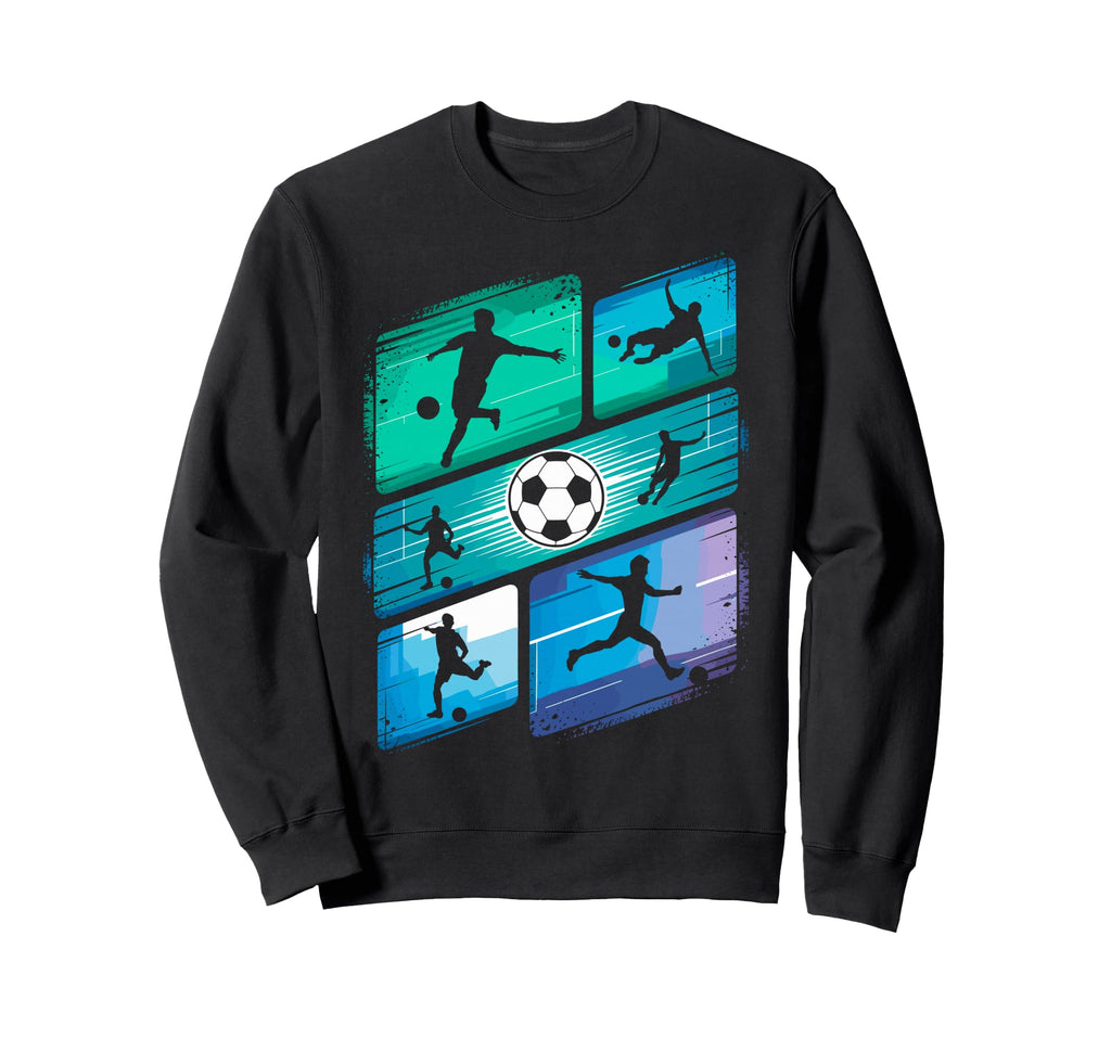 Soccer Goalie Player Fan Game Day Soccer Sweatshirt - Graphic Print Unisex
