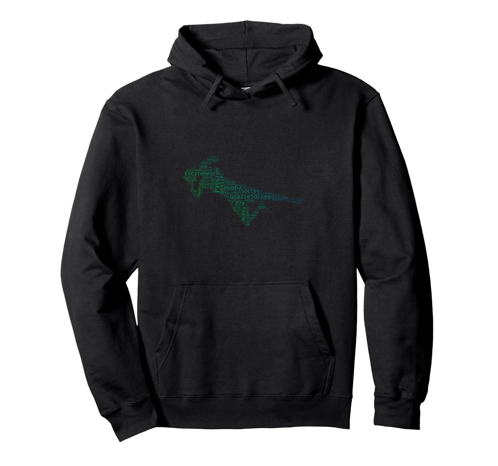 Fu Baller Fussball Torwart Damen Sweatshirt - Aesthetic Graphic for Adults