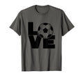 Love Soccer T-Shirt - Aesthetic Graphic Men Women