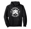 Ice Hockey Keeper Brother Hockey Goalie Hoodie - Streetwear Style Unisex