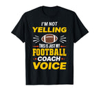 Im Not Yelling This Is Just My Soccer T-Shirt - Custom Art Print Unisex
