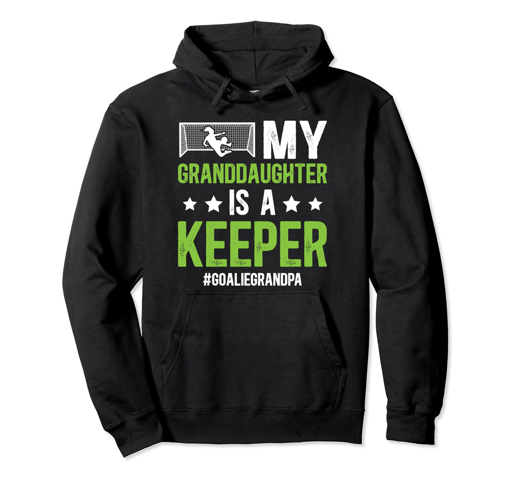 Soccer Goalie Grandpa Proud Soccer Hoodie - Unique Graphic for Adults
