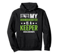 Soccer Goalie Grandpa Proud Soccer Hoodie - Unique Graphic for Adults