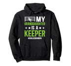 Soccer Goalie Grandpa Proud Soccer Hoodie - Unique Graphic for Adults