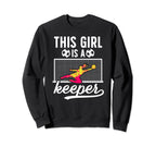 This Is Keeper Soccer Sweatshirt - Casual Everyday Wear Men Women