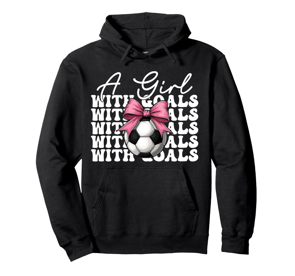 Soccer Soccer Mom Mothers Day Goals Hoodie - Novelty Apparel Unisex