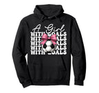 Soccer Soccer Mom Mothers Day Goals Hoodie - Novelty Apparel Unisex