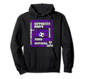 Soccer Mom Traits Best Words Mothers Hoodie - Fun Novelty Design Unisex