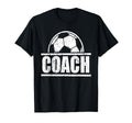 Soccer Coach Sports Coaching Staff T-Shirt - Minimalist Print Men Women