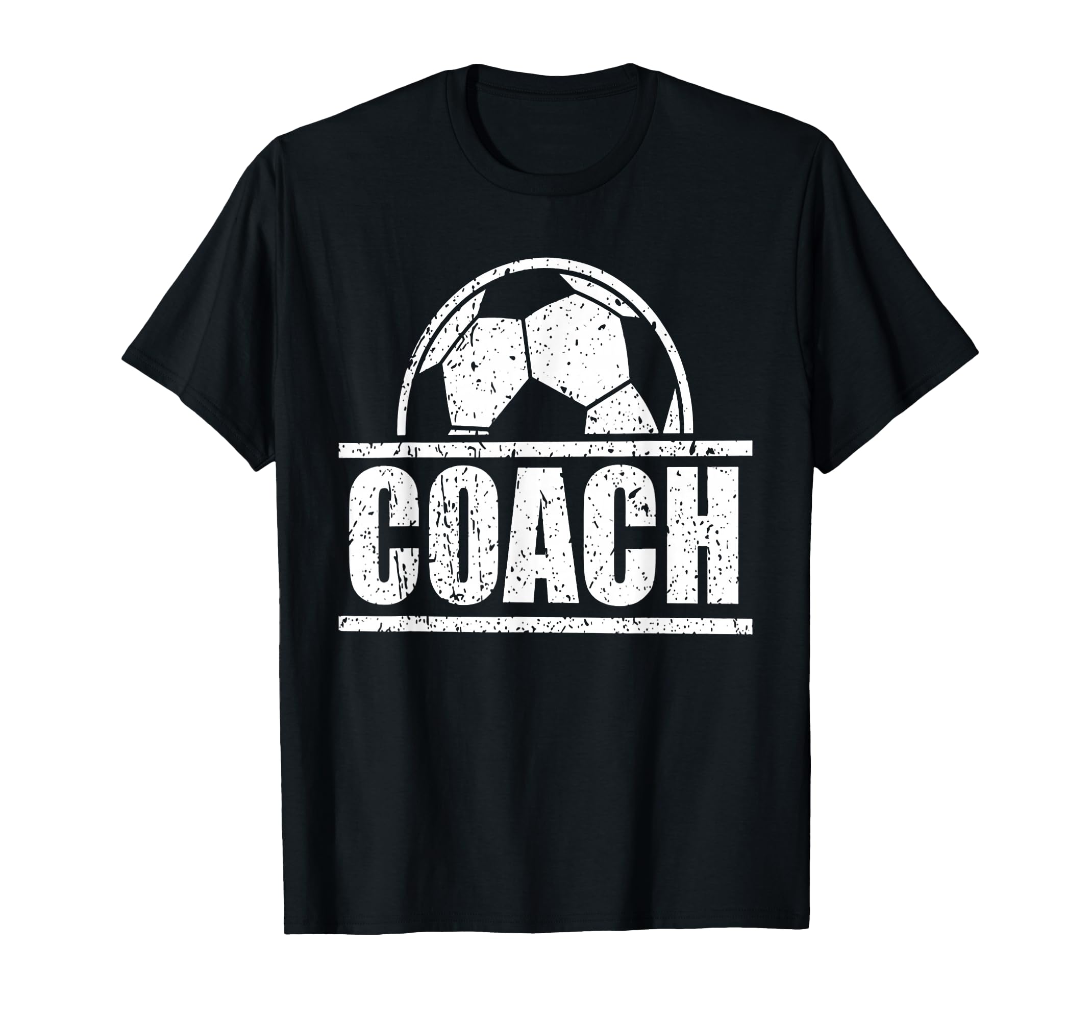 Soccer Coach Sports Coaching Staff T-Shirt - Minimalist Print Men Women