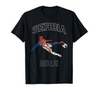 Serbian Football Serbia Soccer Goal T-Shirt - Trendy Graphic Unisex