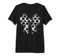 Football Ball Coquette Bow Game Day T-Shirt - Novelty Apparel Men Women