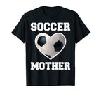 Soccer Mother Family Matching Sport T-Shirt - Graphic Print Men Women