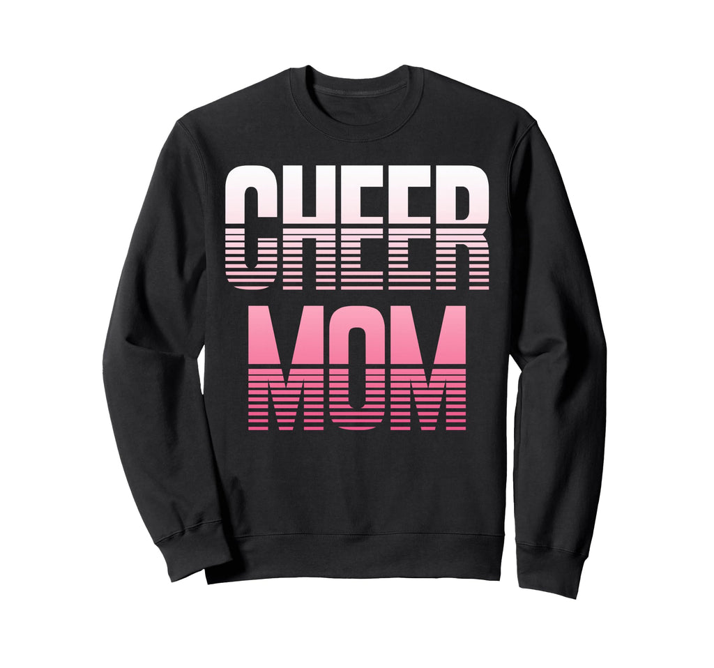Cheer Mom Biggest Fan Cheerleader Sweatshirt - Aesthetic Graphic Unisex