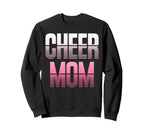 Cheer Mom Biggest Fan Cheerleader Sweatshirt - Aesthetic Graphic Unisex
