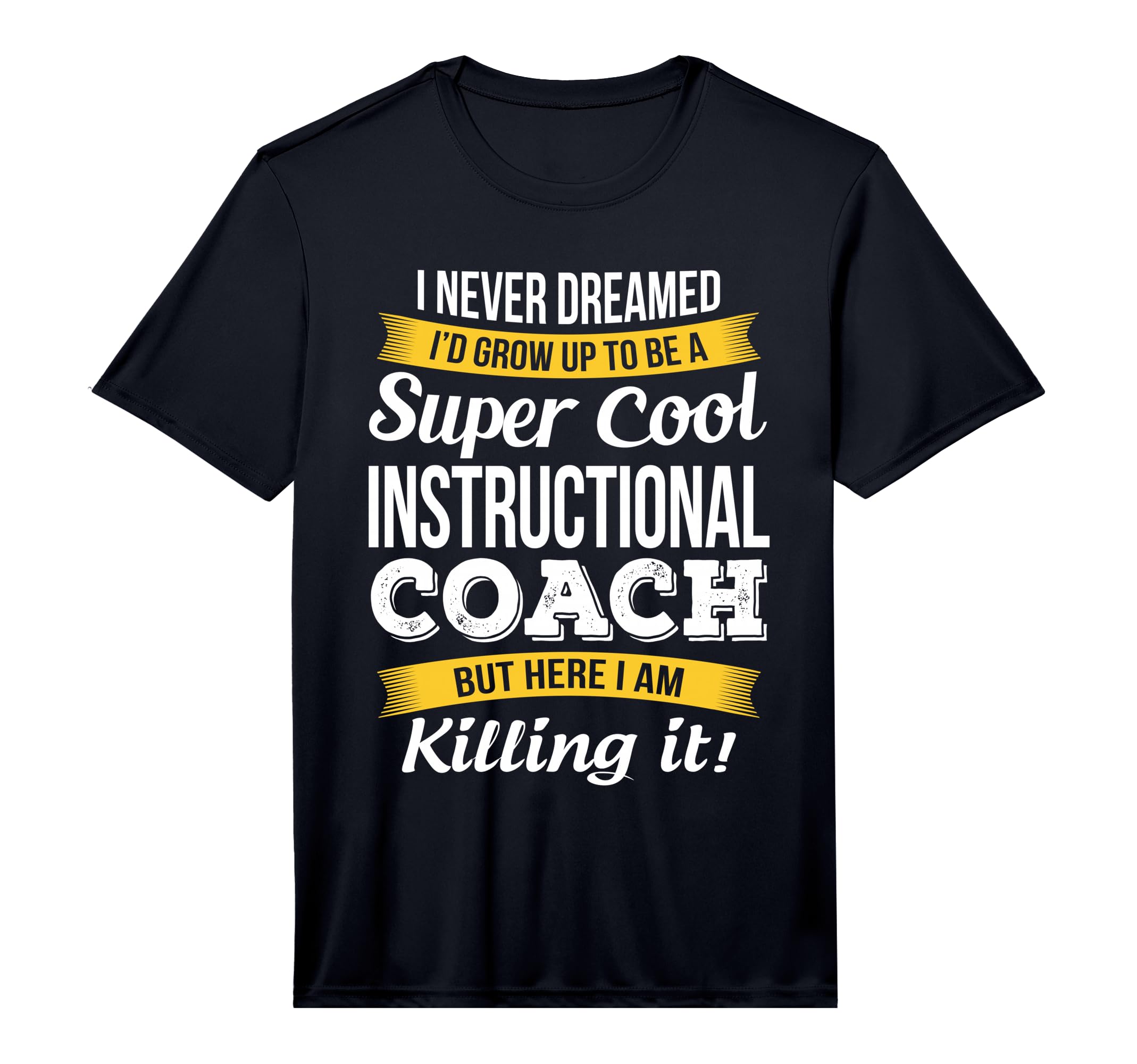 Mens Instructional Coach Funny Gift T-Shirt - Minimalist Print Men Women