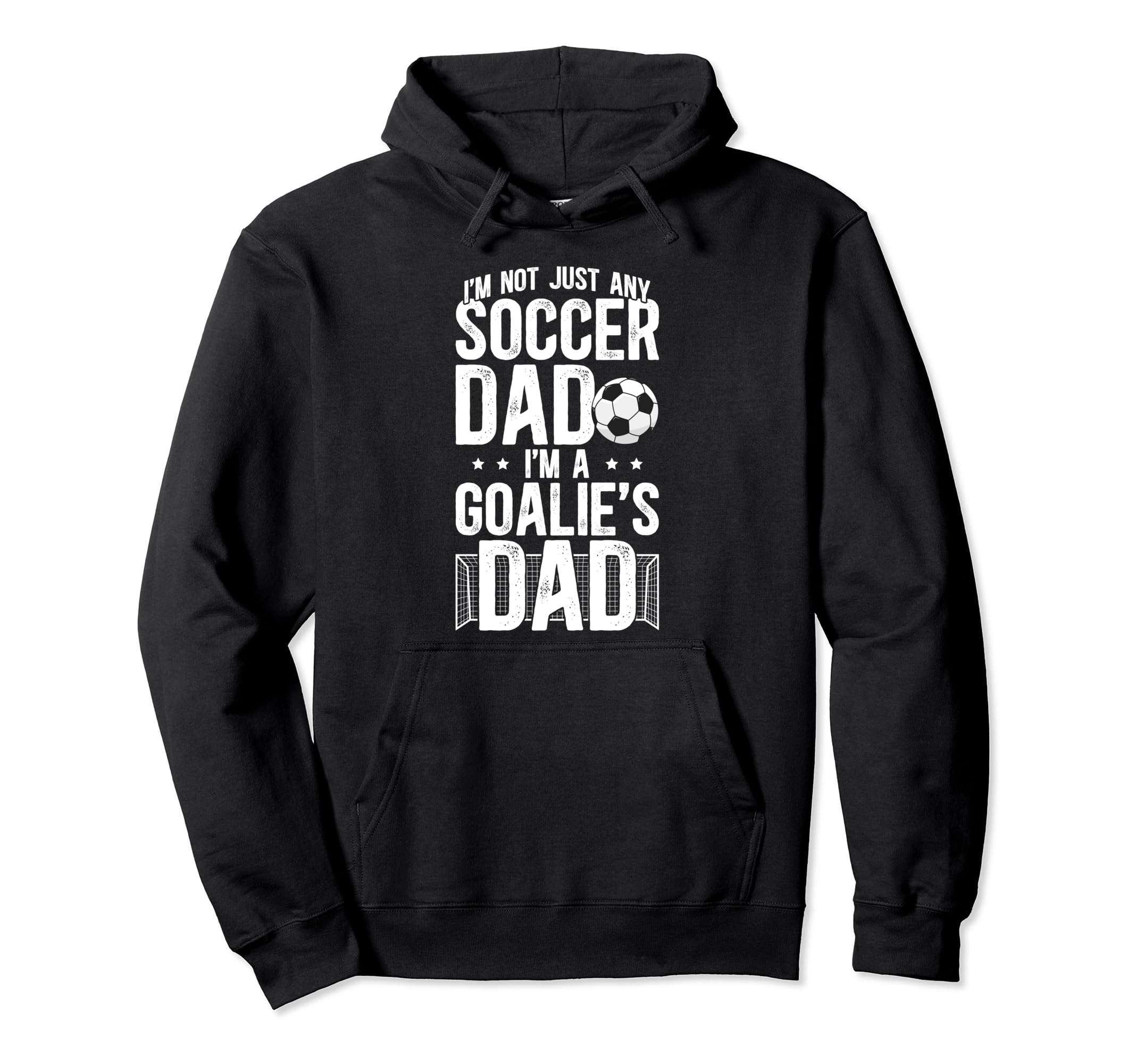 Im Soccer Goalie Dad Soccer Goalkeeper Hoodie - Minimalist Print Men Women