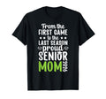 Proud Soccer Senior Mom 2026 Soccer T-Shirt - Custom Art Print Men Women