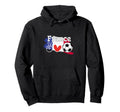 France Flags World Lovers France Love Hoodie - Novelty Apparel Unisex