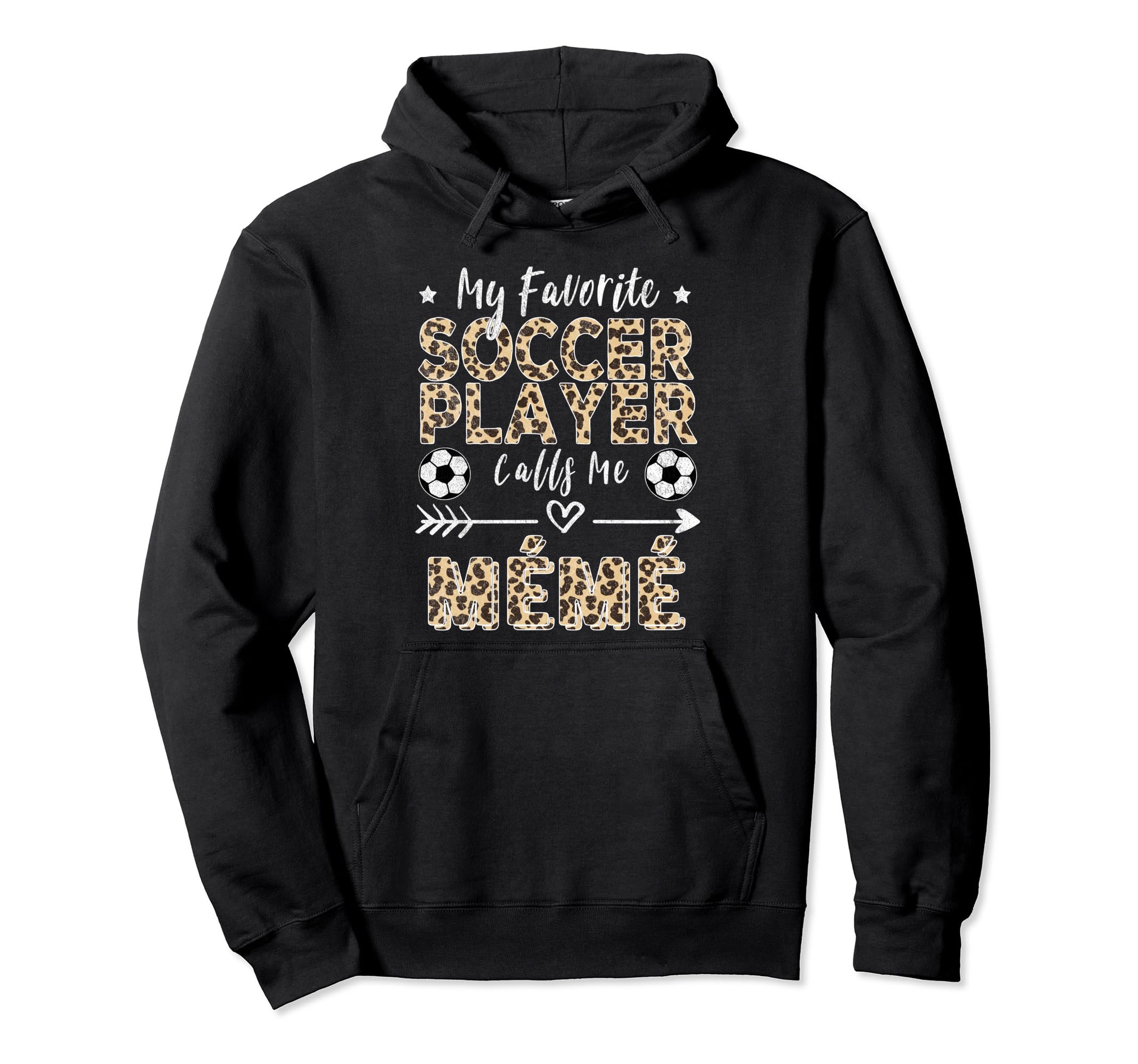 My Favorite Soccer Player Calls Me M M Hoodie - Unique Graphic Unisex