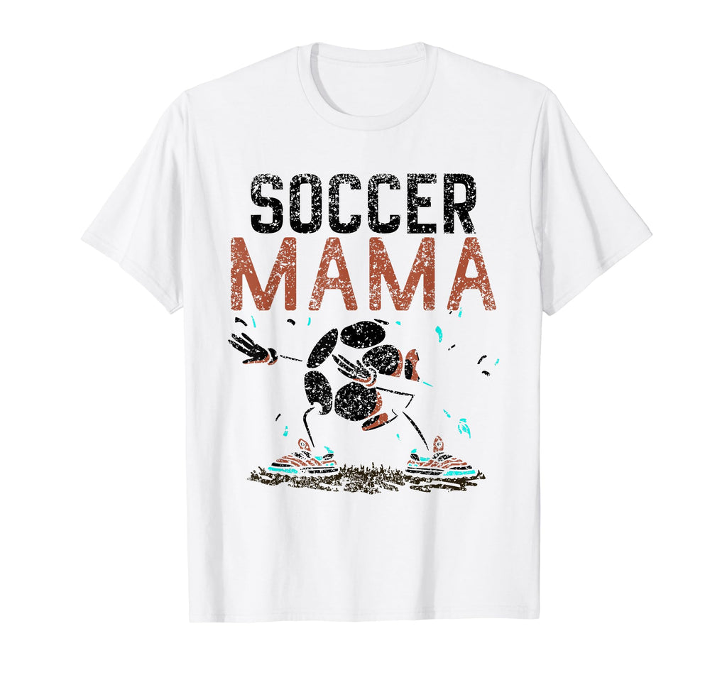 Soccer Mama Match Football Player T-Shirt - Minimalist Print for Adults