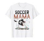 Soccer Mama Match Football Player T-Shirt - Minimalist Print for Adults