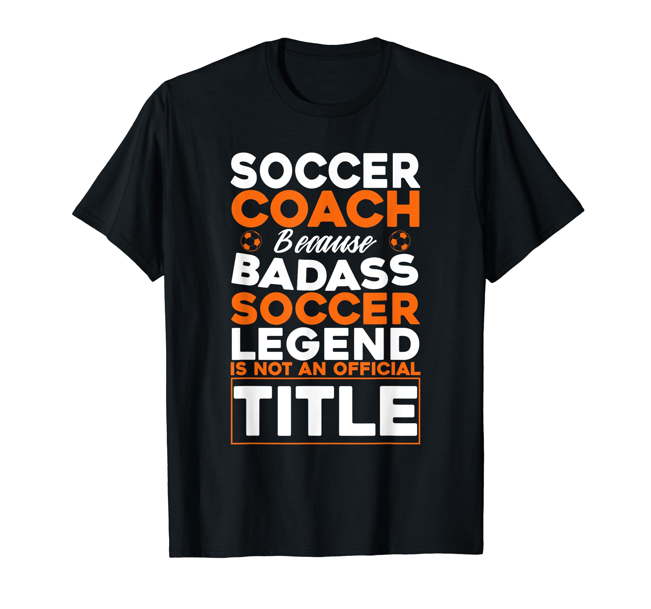 Soccer Coaching Training Trainer T-Shirt - Casual Everyday Wear Men Women