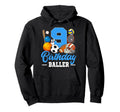 9 Year Old 9Th Birthday Sports Birthday Hoodie - Streetwear Style Unisex