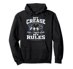 Ice Hockey Goalie Crease Hockey Hoodie - Unique Graphic for Adults