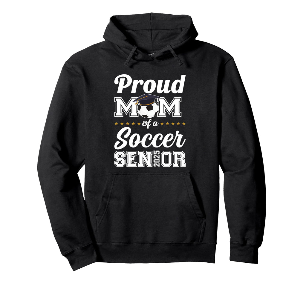 Class 2025 Soccer Senior Football Mom Hoodie - Minimalist Print Unisex