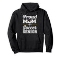 Class 2025 Soccer Senior Football Mom Hoodie - Minimalist Print Unisex