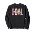 Goal Mom Soccer Mom Player Sweatshirt - Minimalist Print Unisex