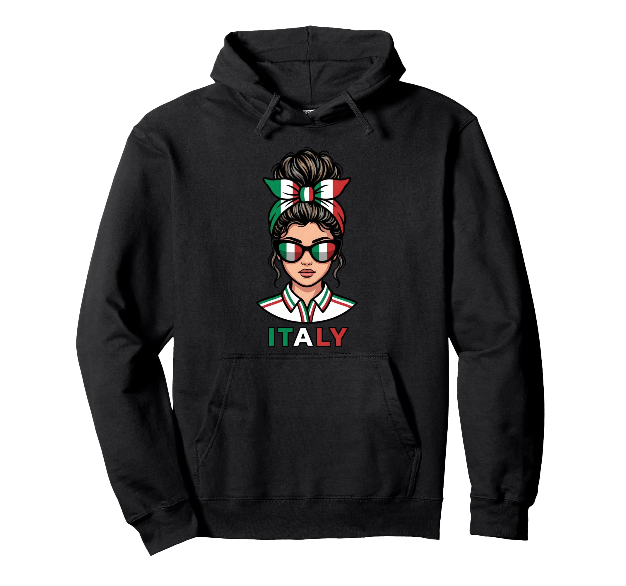 Italia Italy Italian Flag Travel T-Shirt - Casual Everyday Wear for Adults