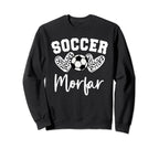 Soccer Morfar Matching Family Sweatshirt - Custom Art Print for Adults