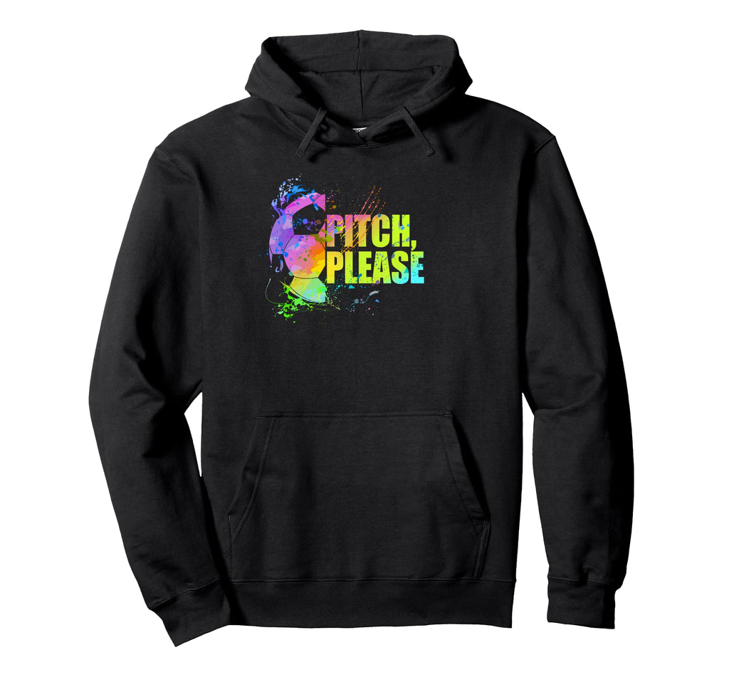 Pitch Please Soccer Football Goal Hoodie - Streetwear Style for Adults