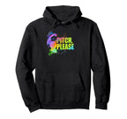 Pitch Please Soccer Football Goal Hoodie - Streetwear Style for Adults
