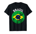 Brazil Flag Brazilian Pride Brazil T-Shirt - Trendy Graphic Men Women