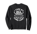 Acl Soccer Injury Knee Surgery Funny Sweatshirt - Unique Graphic Men Women