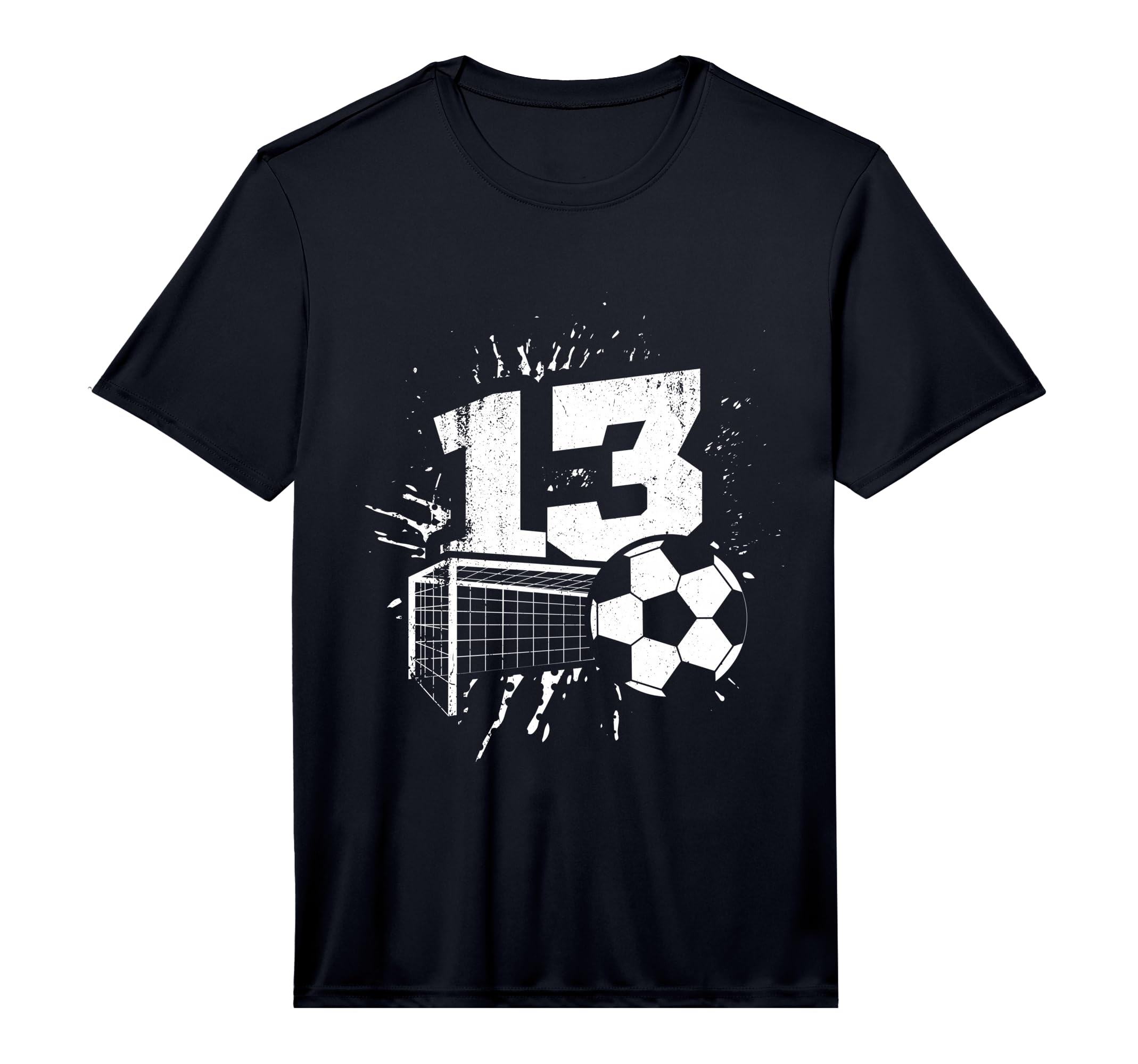 13Th Birthday Soccer Player Football 13 T-Shirt - Streetwear Style Unisex