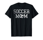 Proud Soccer Mom Funny Sport Gift Game Day T-Shirt - Unique Graphic Unisex