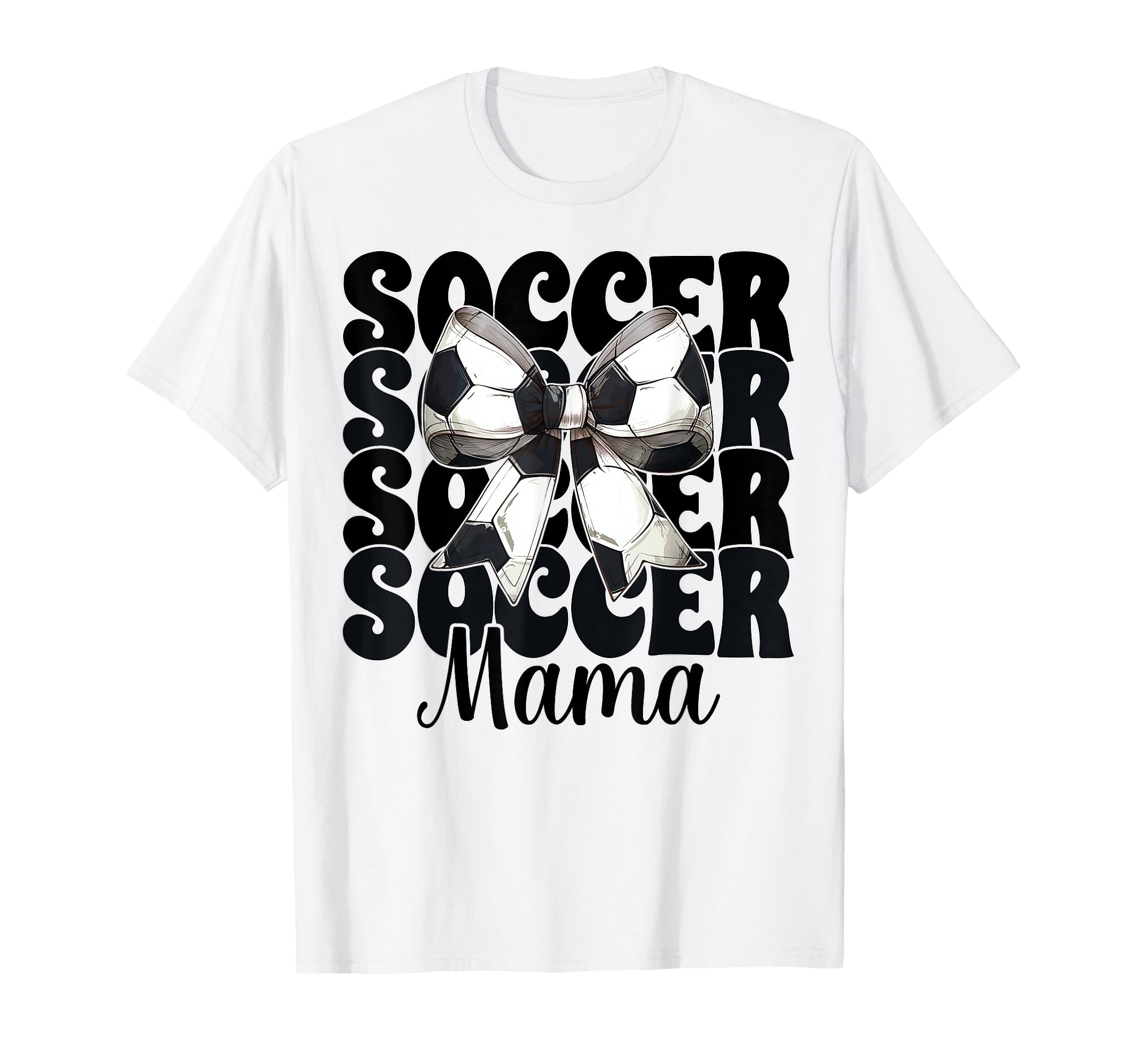 Soccer Mama Soccer Mom Mothers Day T-Shirt - Fun Novelty Design for Adults