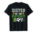 Sister Birthday Soccer Group Family T-Shirt - Fun Novelty Design Men Women