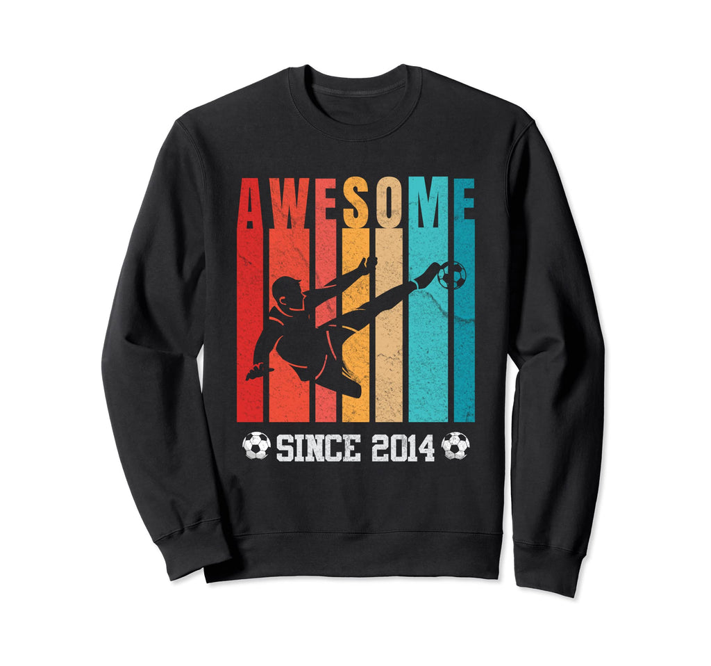 Born 2014 Funny 10 Birthday Awesome Sweatshirt - Novelty Apparel Men Women